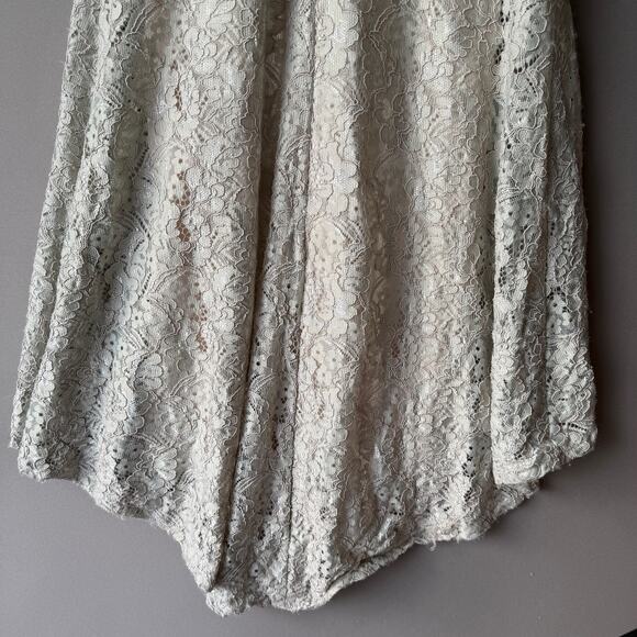 Aspeed sz L toupe gray formal‎ lace gown - Picture 9 of 9